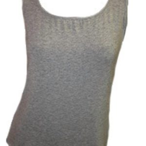 Bra-Friendly Tank Top in grau