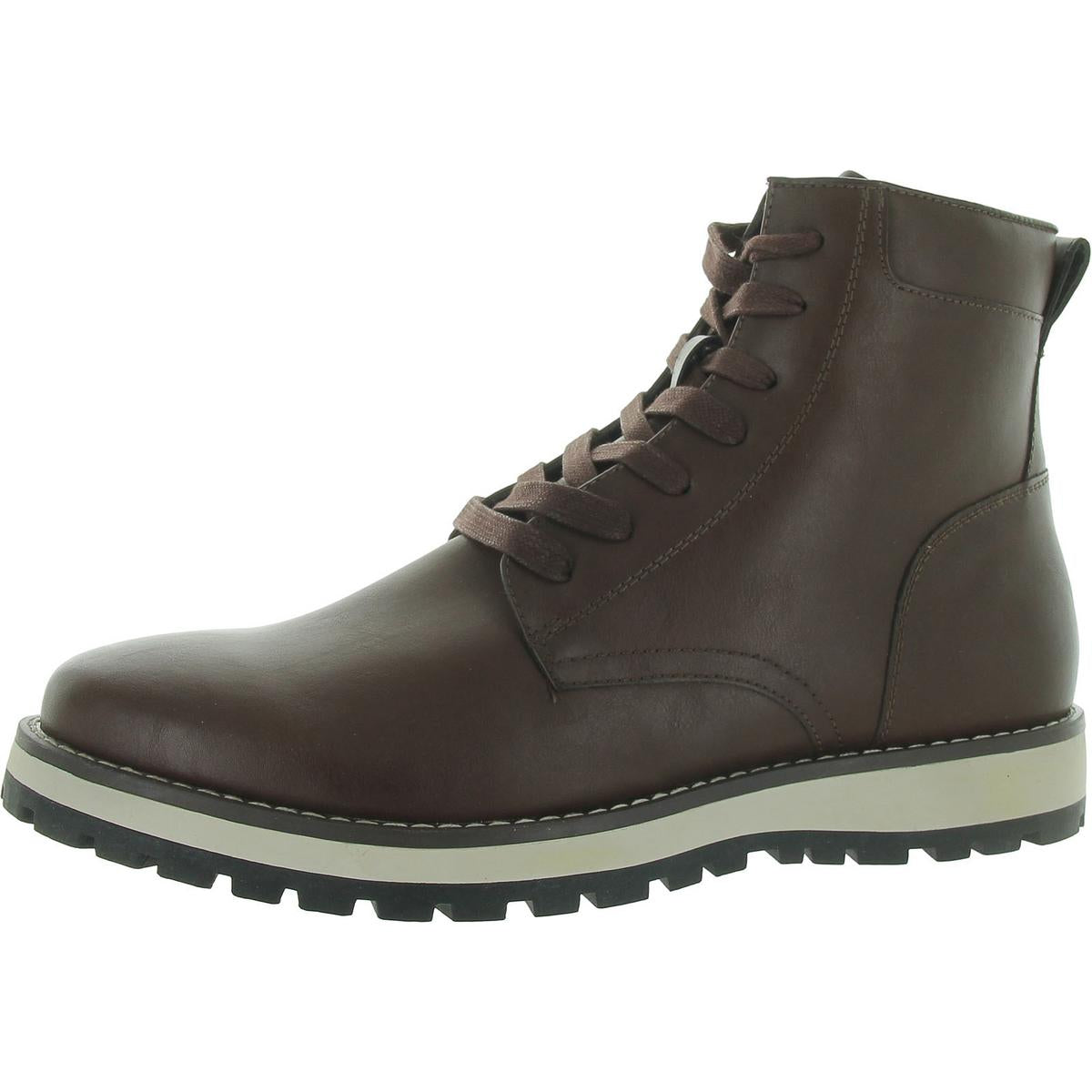 Andres Kunstleder-Knöchel-Chukka-Stiefel