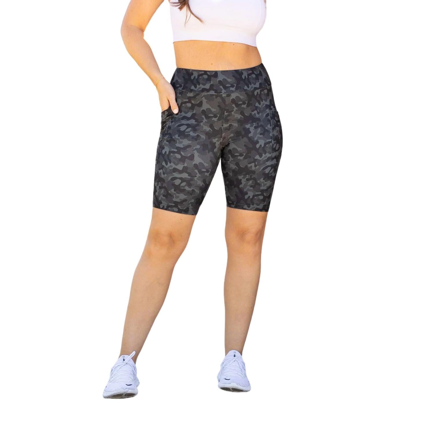 Army Biker Shorts in camo 7833375768636