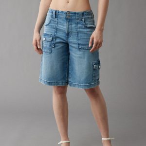 AE Dreamy Drape Low-rise Baggy Bermuda Fracht kurz 7678400987196