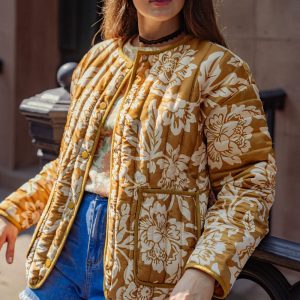 TOTALLY CONVINCED gewebte Puffjacke