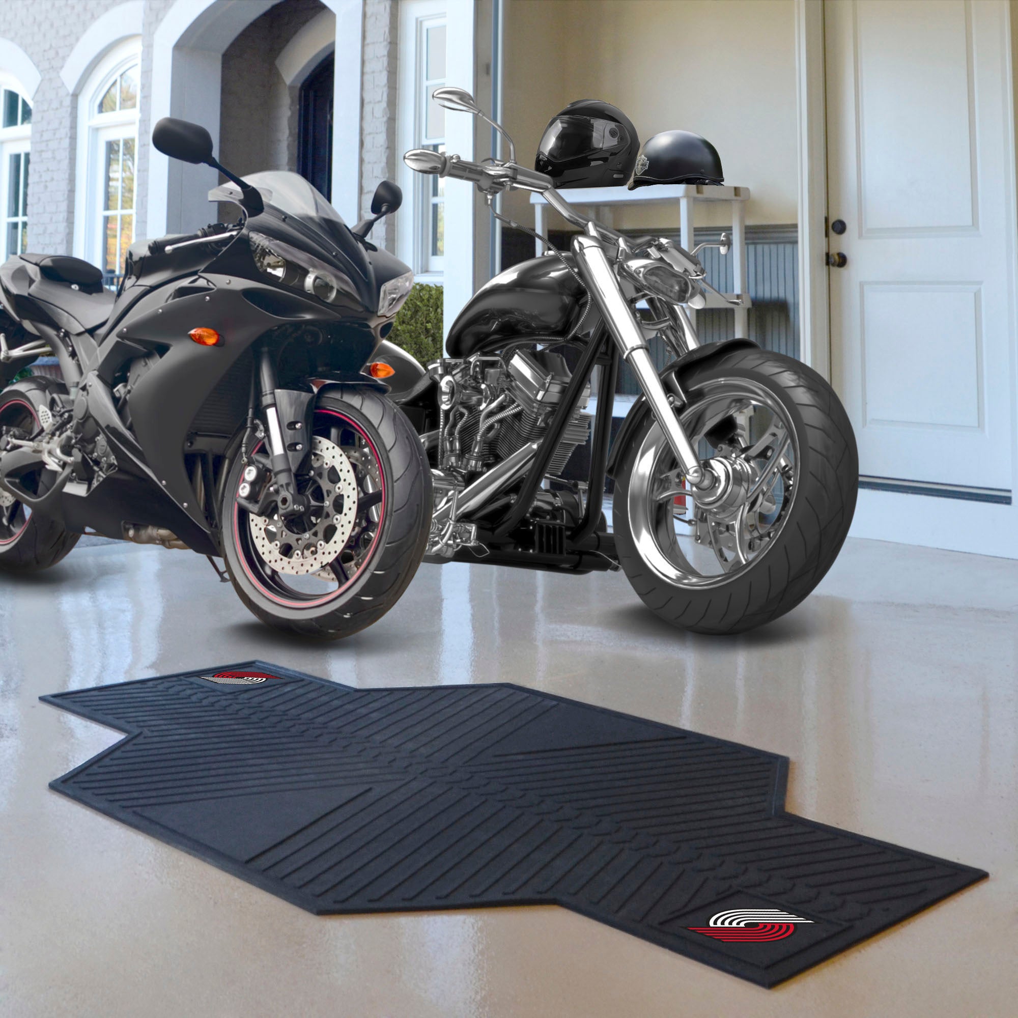 Fanmats Portland Trail Blazers Motorrad Matte