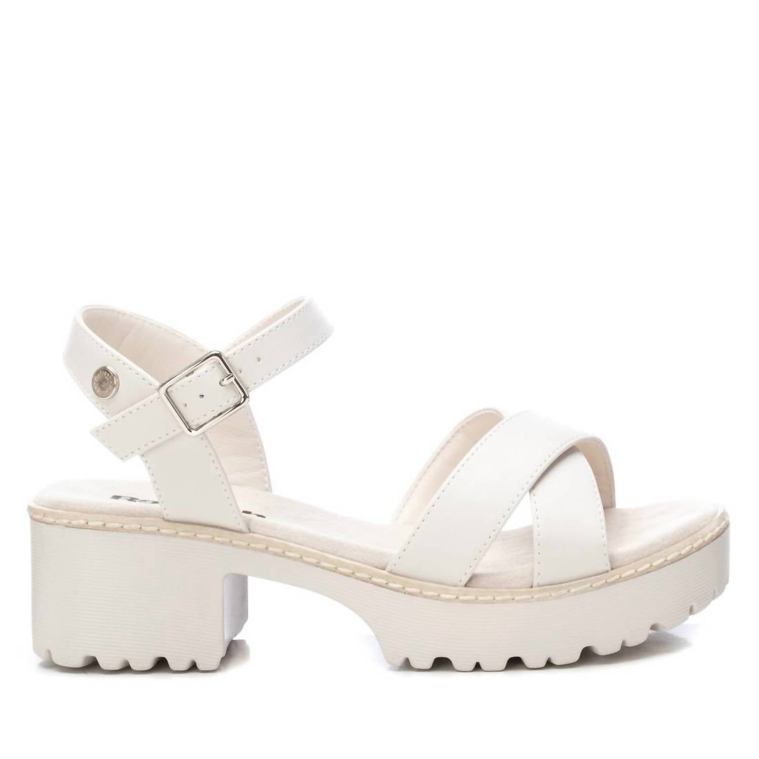 Damen Ferse Sandalen im Eis 7704758550588